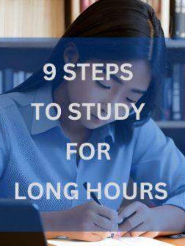 Study Marathon: Mastering the Art of Studying for Long Hours